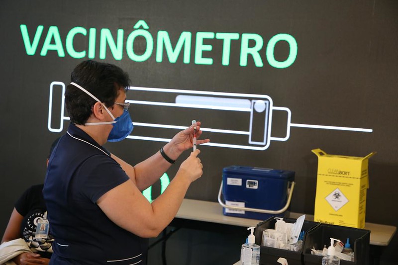 “Vacinômetro”  permite acompanhar em tempo real número de vacinados em São Paulo