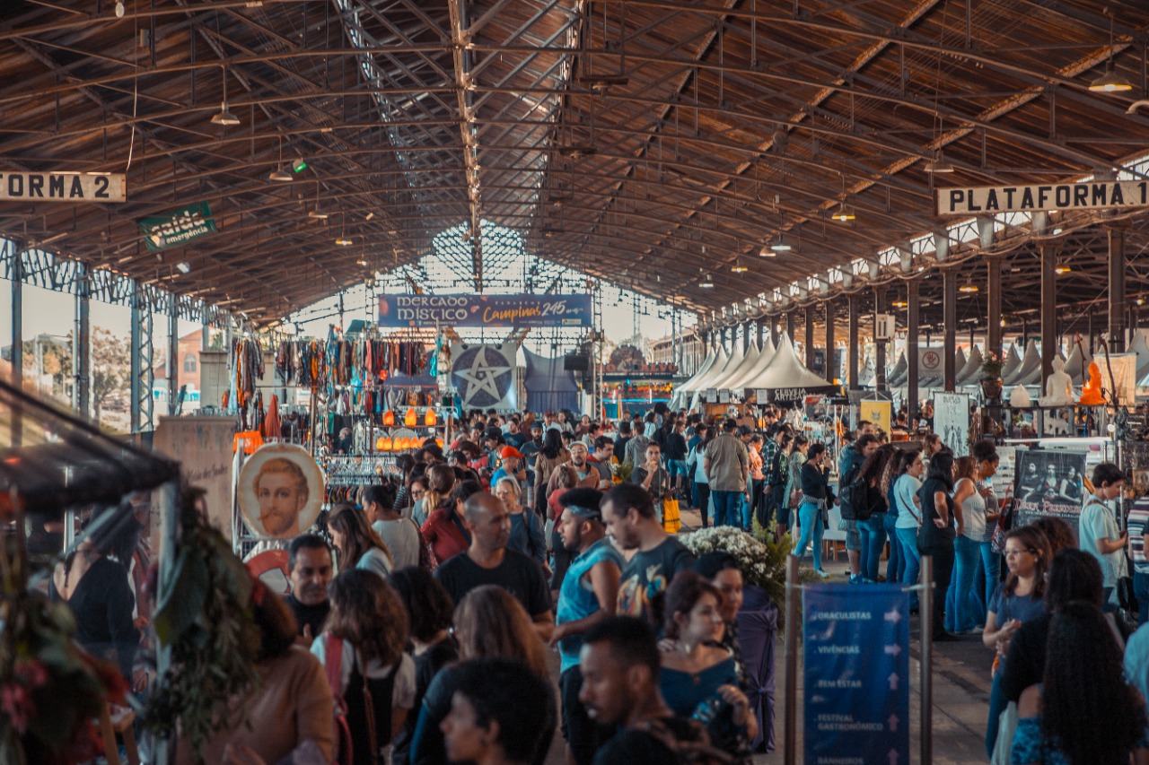 Estação Cultura de Campinas recebe o Mercado Místico no sábado e domingo, 12 e 13 de novembro