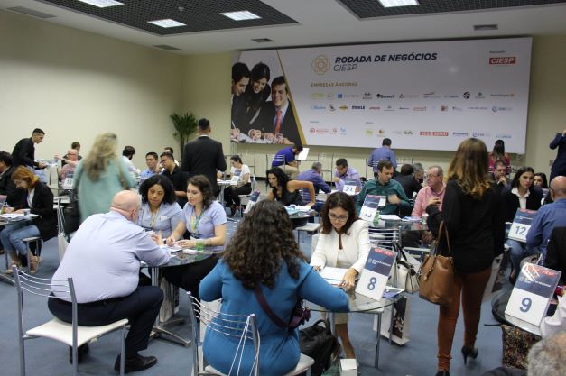 Rodada do Ciesp-Campinas gera mil e cem reuniões entre 134 empresas participantes