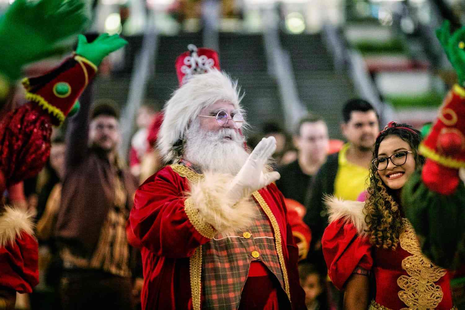 Parque Dom Pedro celebra a chegada do Papai Noel no próximo dia 10 com espetáculo musical