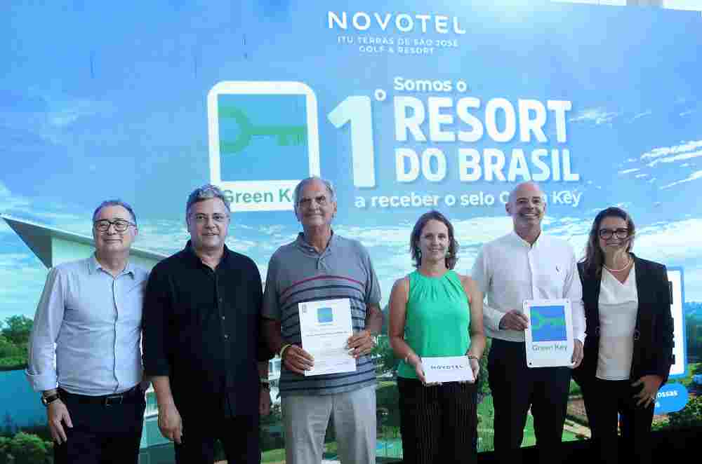 Novotel Itu é o primeiro resort do Brasil a receber a certificação Green Key