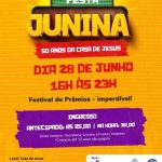 Festa junina da Casa de Jesus será no dia 28 de junho, em Campinas   