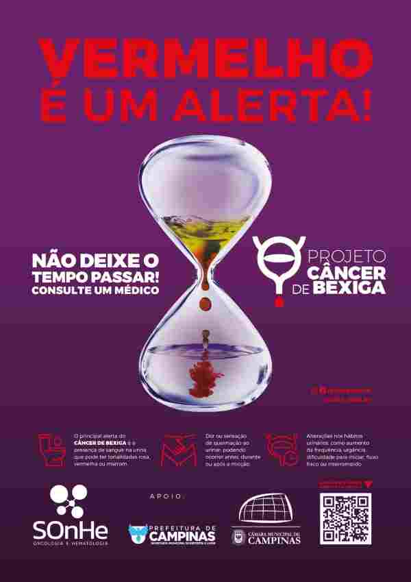 Julho rosa-verde-roxo: campanha foca no câncer de bexiga e alerta homens com mais de 60 anos