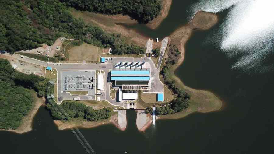 Sistema de captacao de agua Sao Lourenco em IbiunaSP Foto Divulgacao