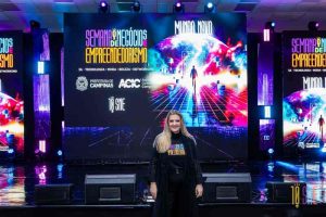 ACIC organiza a Semana de Negócios e Empreendedorismo 2025 2 Adriana Flosi na Semana do Empreendedorismo Acic Divulgacao