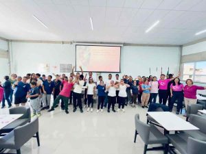 Programa gratuito do COC leva informação sobre câncer aos jovens 2 Palestra APAE Foto Divulgacao