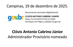 Clovis Antonio Cabrino assinatura gov