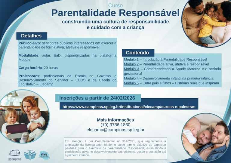 Curso Parentalidade Responsavel Divulgacao