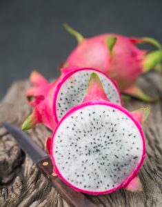 dragon fruit wooden board