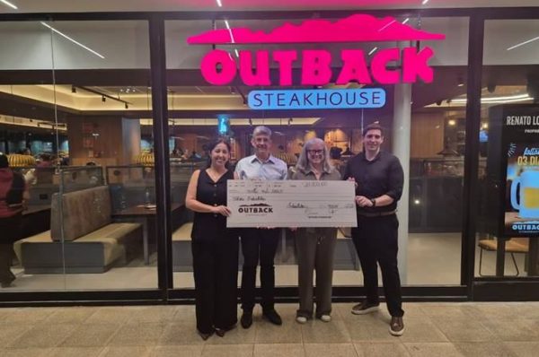 Outback Indaiatuba doa R$ 20 mil em gift cards para a Volacc
