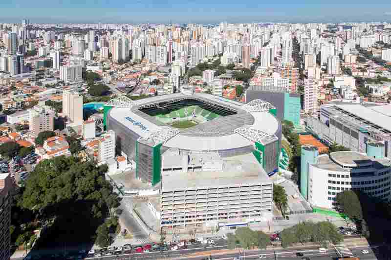 Allianz Parque registrou maior numero de furtos e roubos nos tres primeiros meses de 2026. Foto Alamy