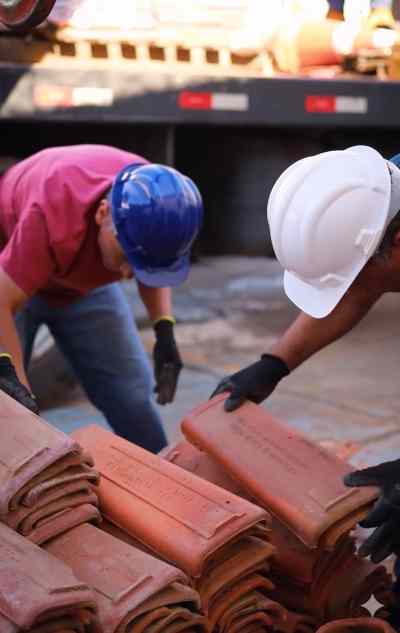 Projeto transforma descarte em melhoria das condições de moradias