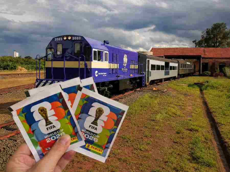 Trem da República promove evento de troca de figurinhas no dia 30 de maio
