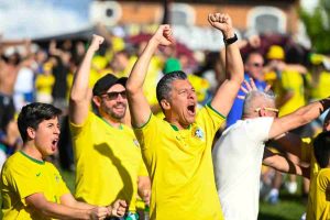 Brasil venceu o Japao pelo placar de 2 a 1 Foto Rogerio Capela