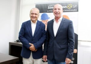 Trilhas Profissionais da Construção apresenta soluções para escassez de mão de obra 2 Marcio Benvenutti e Yorki Estefan Foto RonconGracaCom