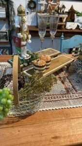 Mesa de Natal usando o que tem em casa Divulgacao